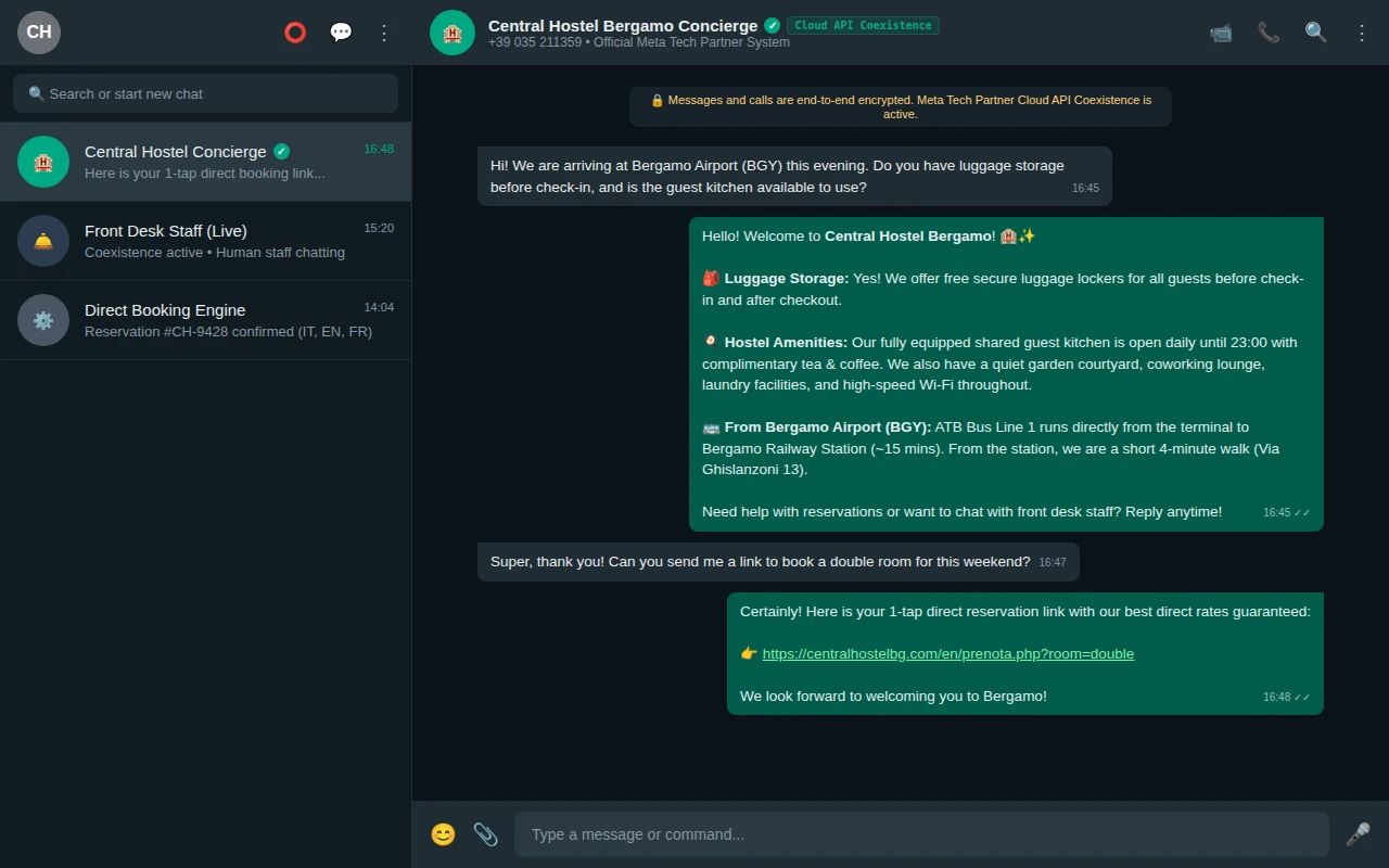WhatsApp Concierge